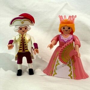VNTG Playmobil King and Queen Set